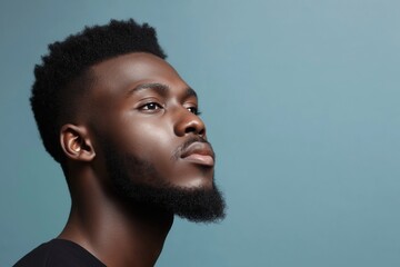 Obraz premium black man isolated on background