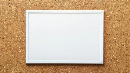 Fototapeta premium Whiteboard with cork background