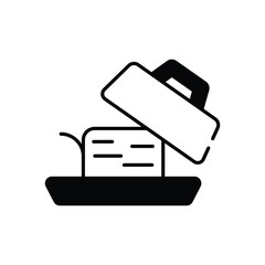 Butter Dish vector icon