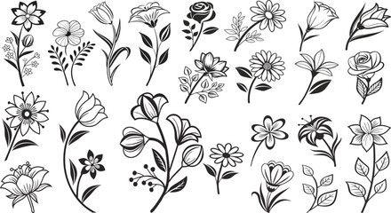 seamless pattern with flowers