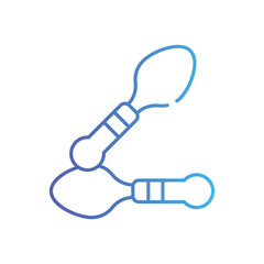Spoons vector icon