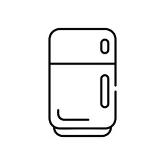 Refrigerator vector icon