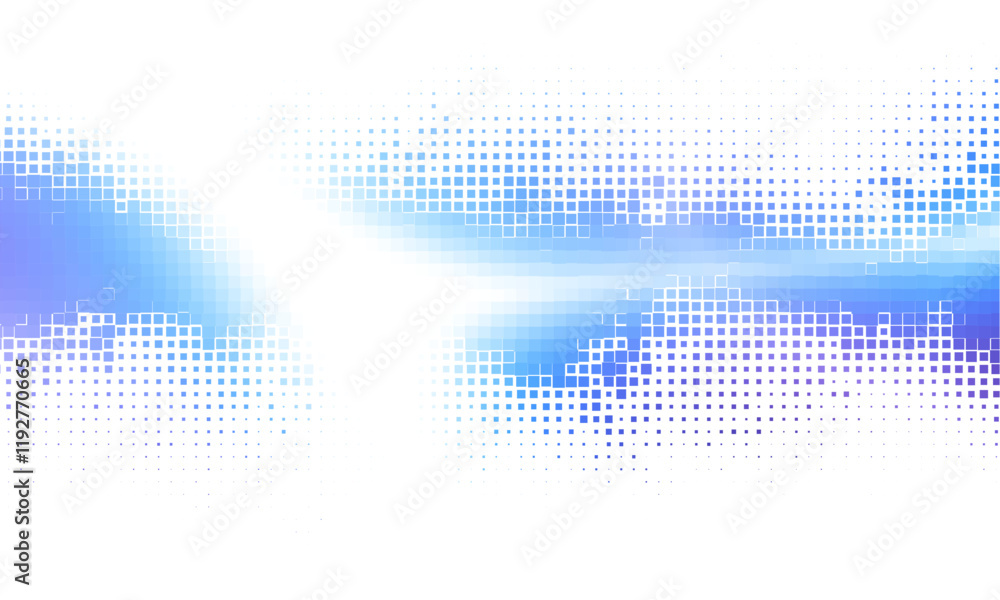 Leinwandbilder vector abstract futuristic particle background. overlay halftone background.