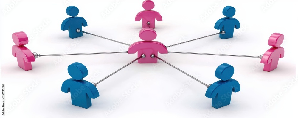 Poster global network connection diverse team collaboration interconnection and communication concept