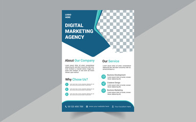 Business flyer design. modern and professional flyer