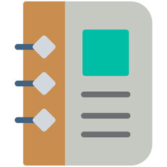 Obraz premium Diary Icon