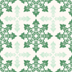 Vector damask seamless background. Classical luxury old fashioned damask ornament, victorian seamless texture for wallpapers, textile, wrapping. Exquisite floral baroque template.