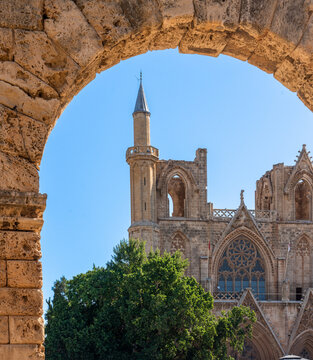 Cyprus, Lala Mustafa Pasha Mosque in Famagusta