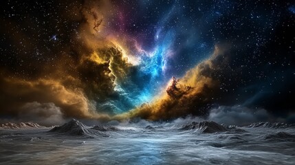 Fototapeta premium Nebula Wonders in the Universe