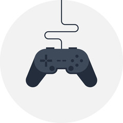 game development flat vector web icon