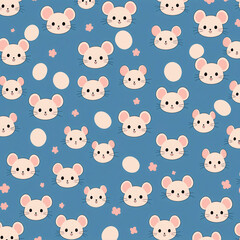 seamless pattern with bears