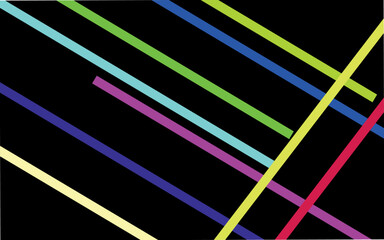 abstract colorful lines