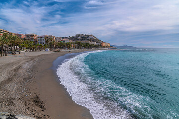 Almunecar Spain La Herradura beach Costa del Sol Andalusia