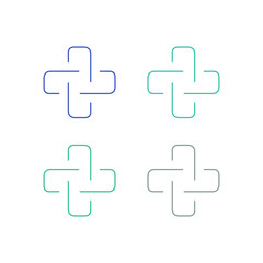 Pharmacy Sign Symbol Logo Vector