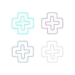 Pharmacy Sign Symbol Logo Vector