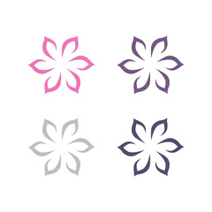 Ayurveda Spa Massage Resort Sign Symbol Logo Vector
