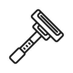 Razor icon vector image. Suitable for mobile apps, web apps and print media.