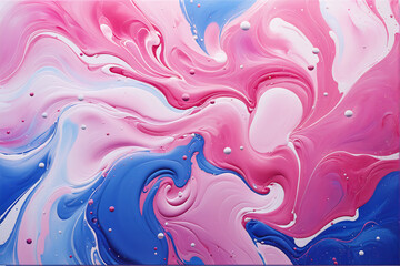 Vibrant Abstract Fluid Art with Stunning Colors and Artistic Texture