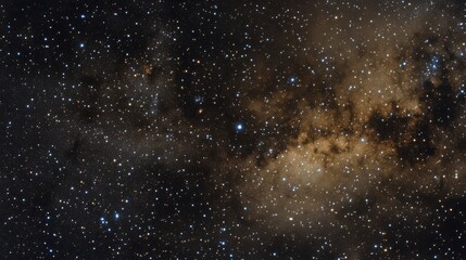 Obraz premium Cosmic Dust and Stars in Deep Space