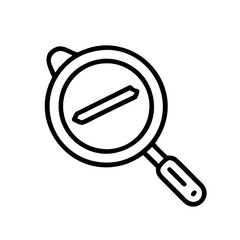 cast iron skillet icon, cast iron skillet line art - simple line art of cast iron skillet, perfect for cast iron skillet logos and icons and themed design