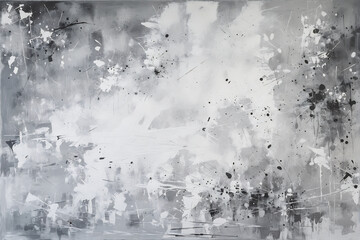Water-Inspired Minimalist Painting with White Background