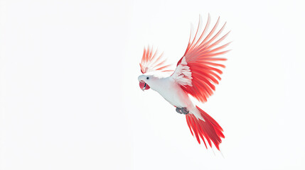 Obraz premium Cockatoo isolated on a transparent or white background 