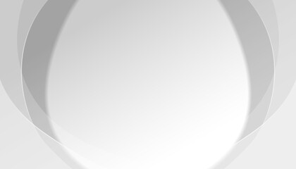 Abstract Minimalist Graphic Design in White