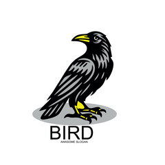 design logo illustration icon art vector bird