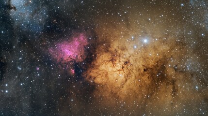 Cosmic Dance: Nebulae in Deep Space
