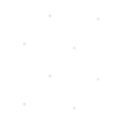 シンプルホワイトフラワーのスクエアパターン⭐︎PNG