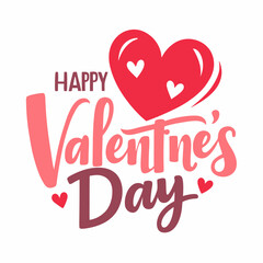 Happy Valentine's Day Vector Illustration