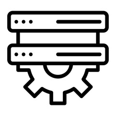 database line icon