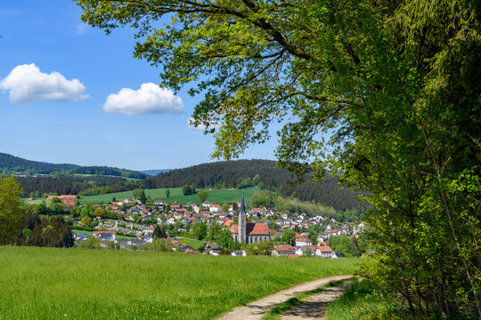 Teisnach im Fr&uuml;hling