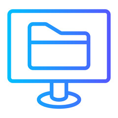data gradient icon