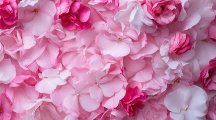 Obraz premium Romantic Pink Blossoms Background with Delicate Petals in Spring Colors