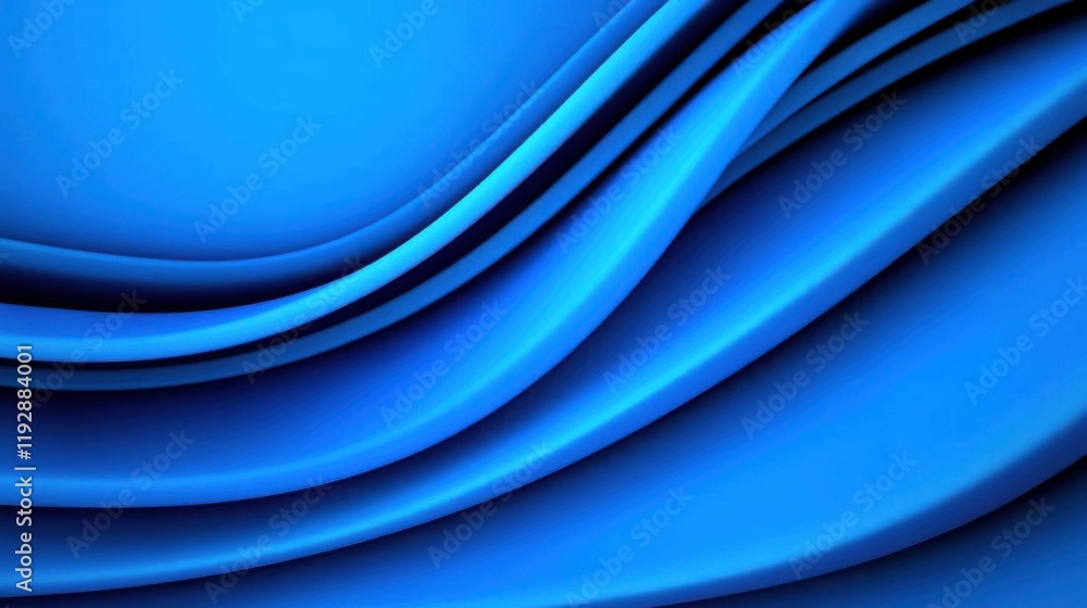 Poster gradient wave background