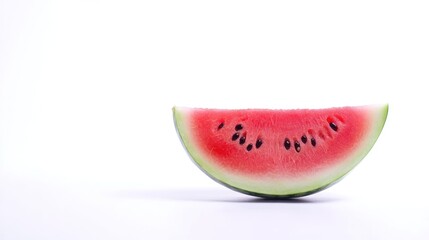 Fresh Watermelon Photo Isolated White Background