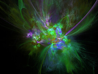 Imaginatory fractal abstract background Image
