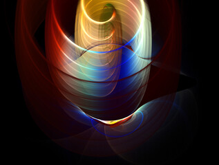 Imaginatory fractal abstract background Image
