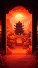 chinese new year red background, happy new year chinese