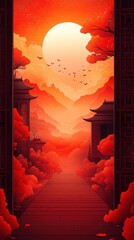 chinese new year red background, happy new year chinese
