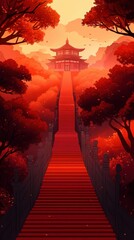 chinese new year red background, happy new year chinese