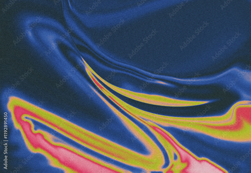 Poster abstract blurred grainy gradient background texture. unique color digital grain dust soft noise effe