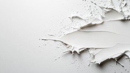 Splash of Milk Abstract Art