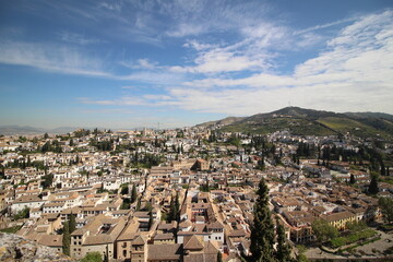 view of the city