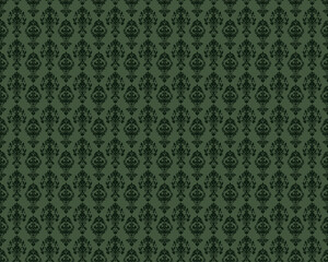 High-Detailed Seamless pattern of floral design for printing and wallpapers 