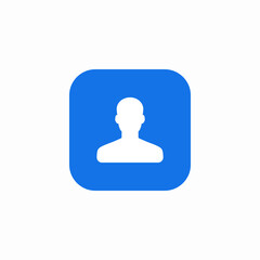 user profile picture male icon sign vector