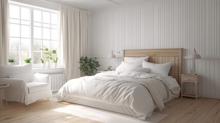 interior of a bedroom