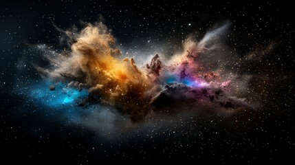 Fototapeta premium Exploring the Mysteries of Nebulae