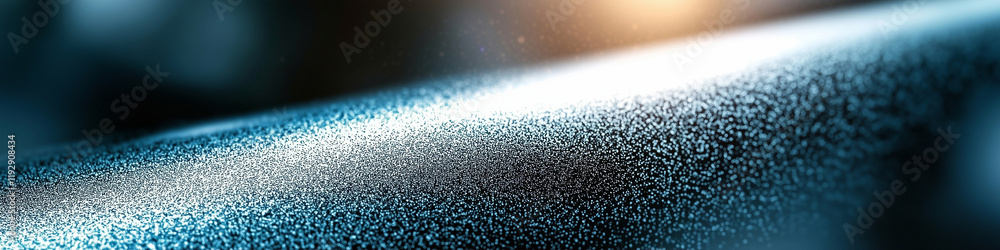 Poster abstract texture in graphic design with blue gradient and light effects